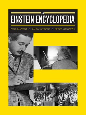 cover image of An Einstein Encyclopedia